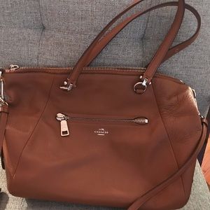 Beautiful Soft Leather Coach Bag Lightly Used